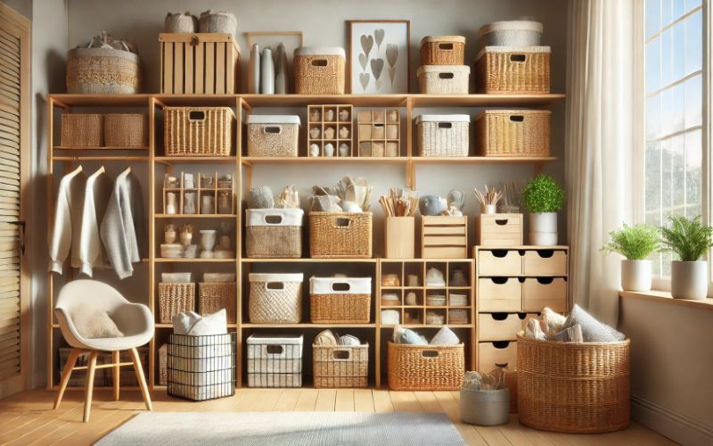 Boxes Storage Solution Efficient Storage Solutions: A Comprehensive Guide to Storage Basket ...
