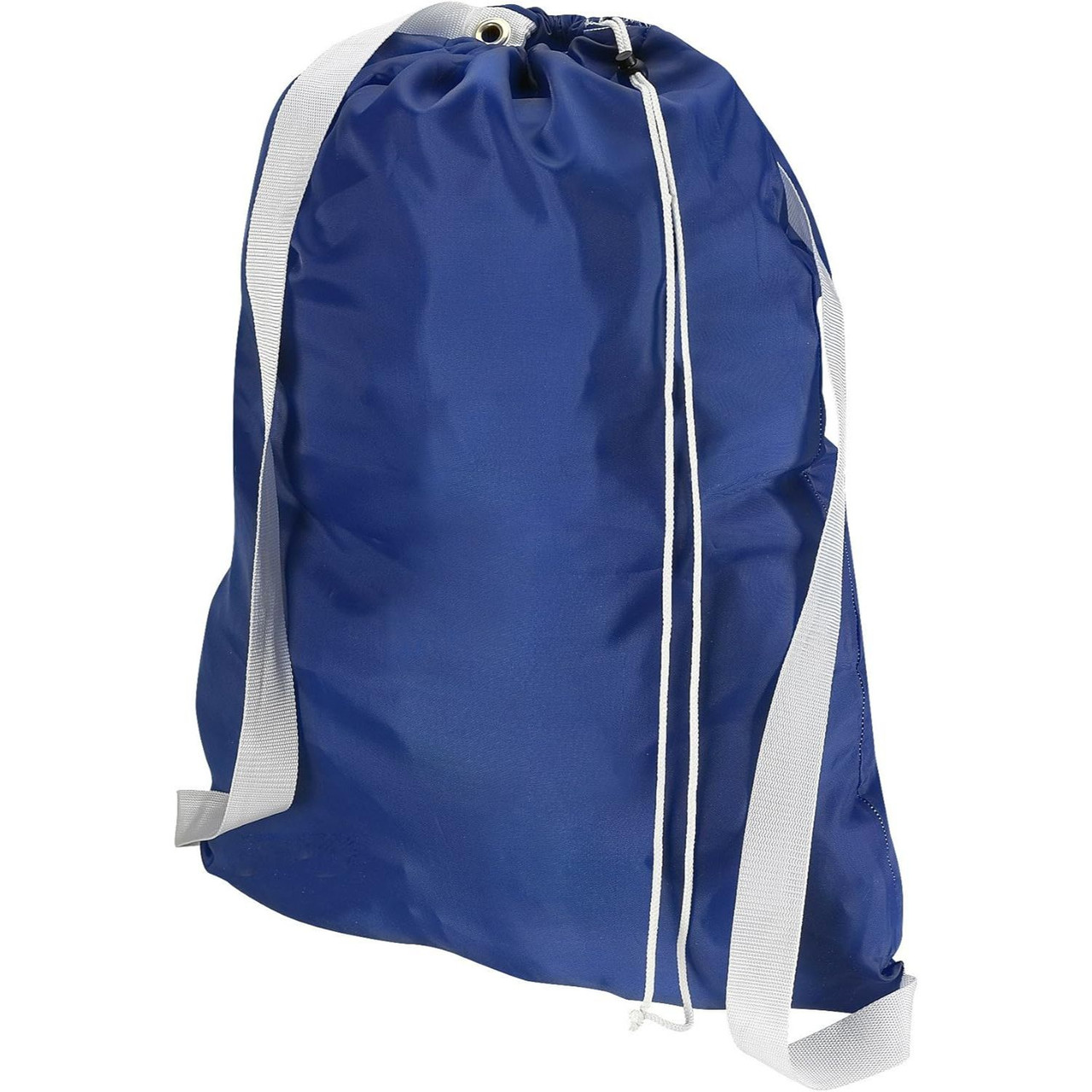 Queenrain Backpack Laundry Bag – Large Nylon Travel Bag With Shoulder Straps & Drawstring