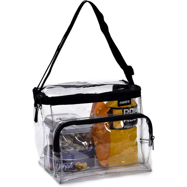 Masirs Clear Lunch Bag