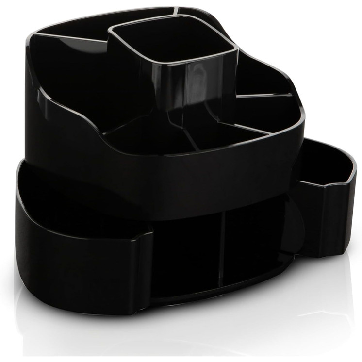 Masirs Small Rotating Makeup Organizer - A Mini Yet Spacious 