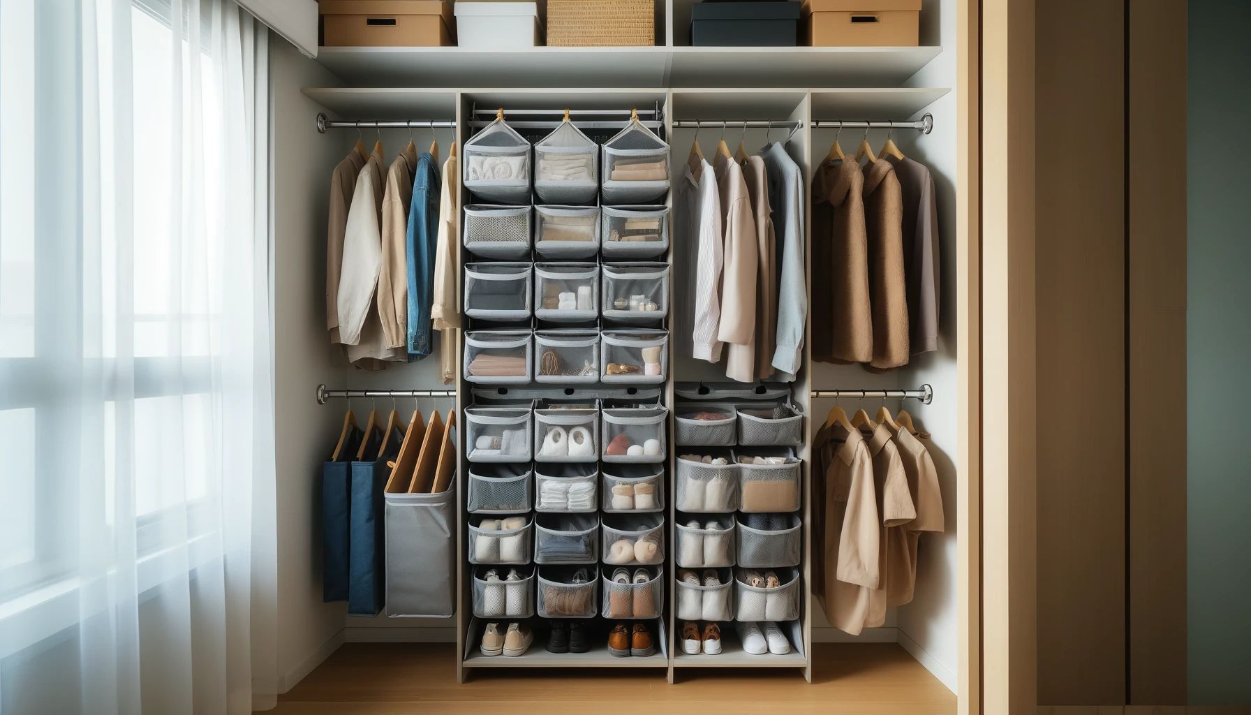 Benefits and Tips for Using Hanging Organizers - HandyLaundry.com
