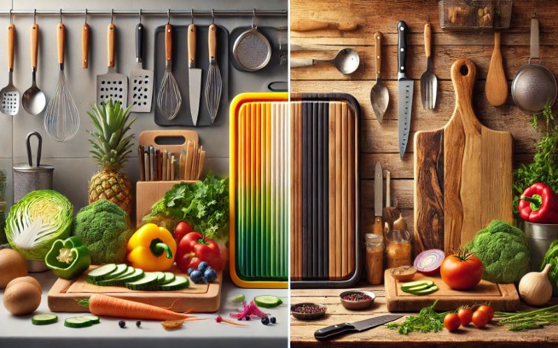 Cutting Board Comparison: Plastic vs. Wood Choices - HandyLaundry.com