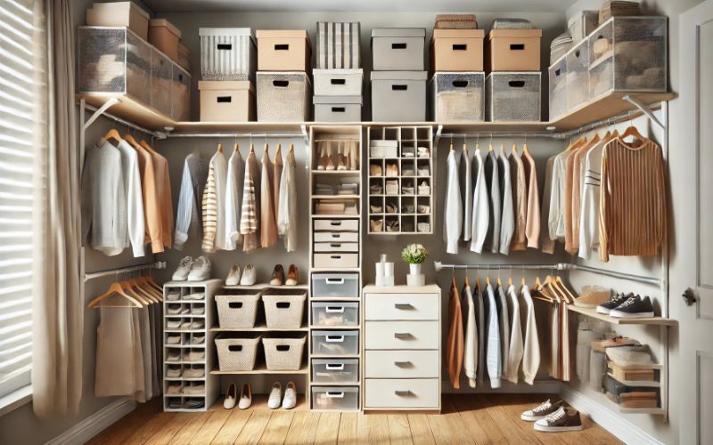 How to Maximize Space in a Small Closet: Top Organization Tips ...