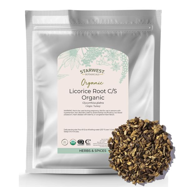 Licorice Root Cut and Sifted Organic