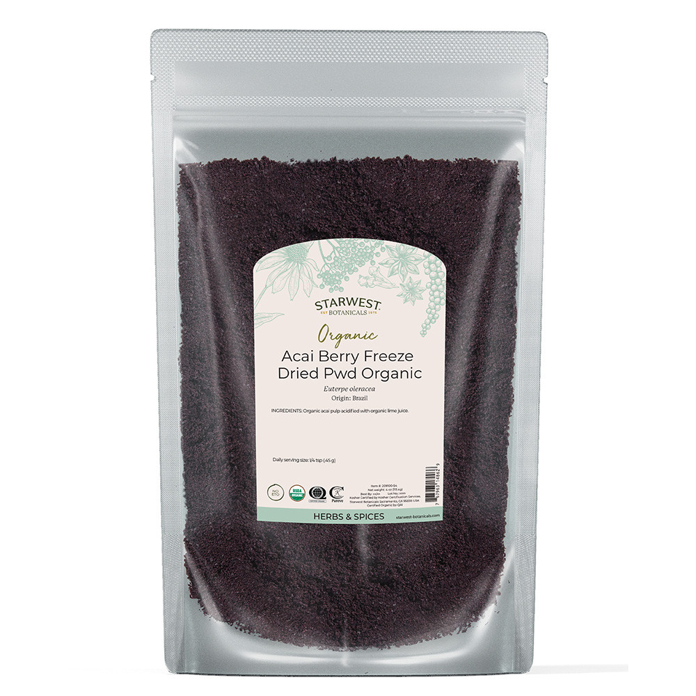 Acai Berry Freeze Dried Powder Organic