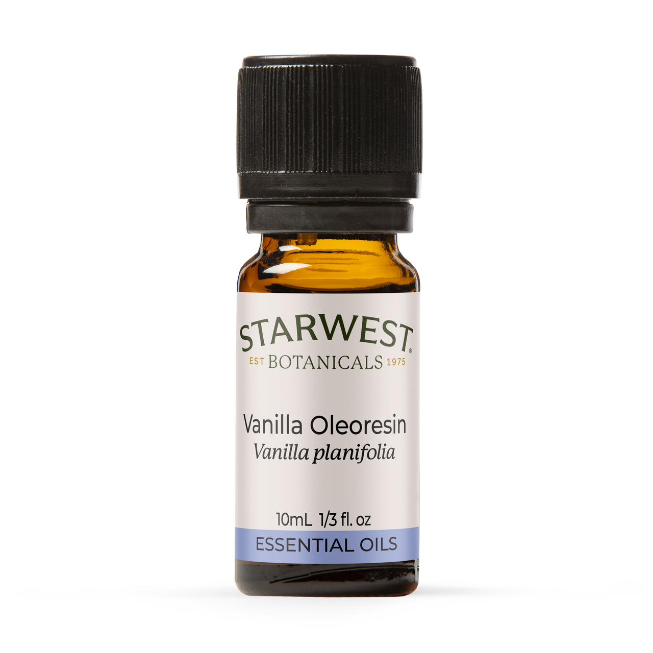 Starwest Botanicals Essential Oil - Vanilla Oleoresin - 1/3 oz (10ml)