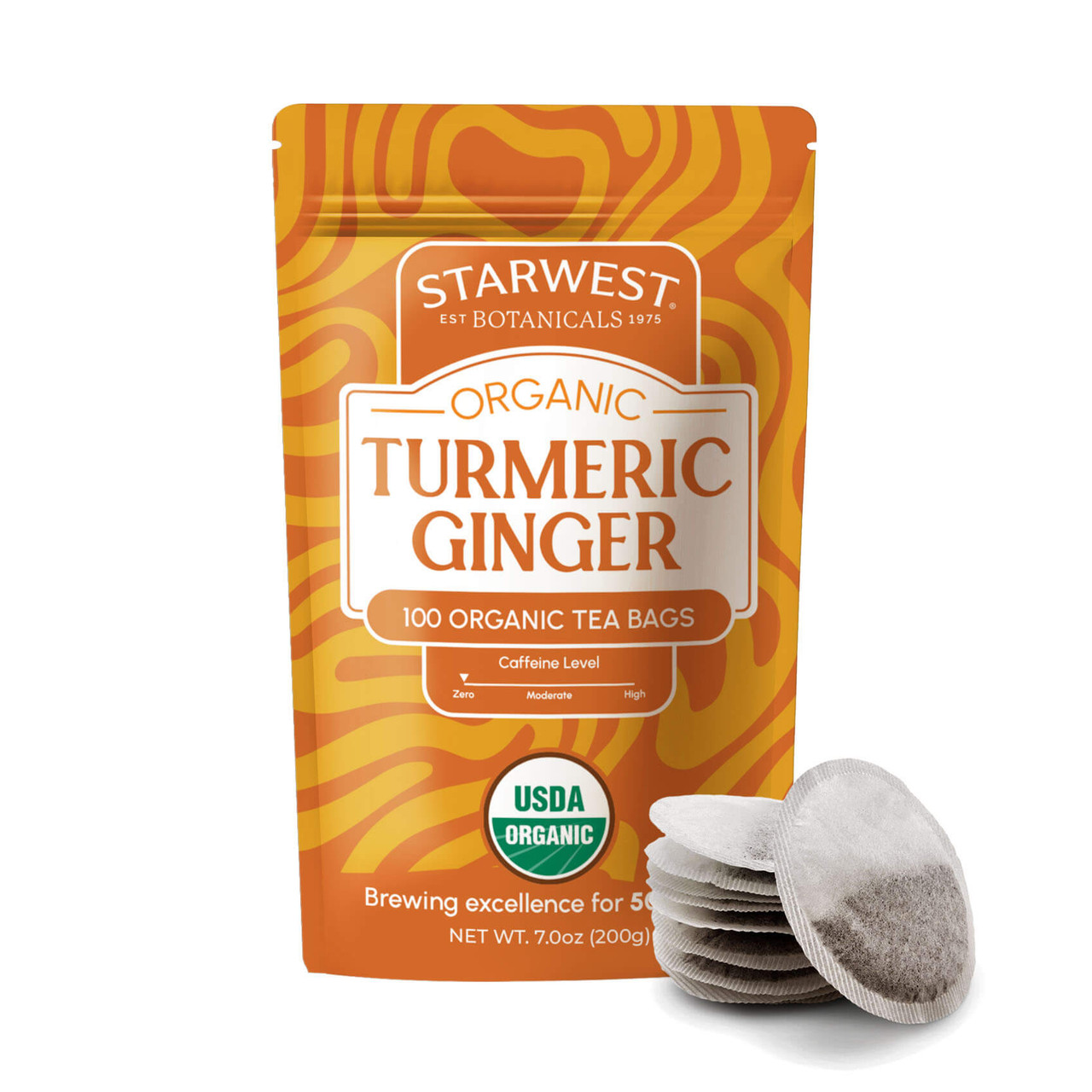 Organic Turmeric Ginger Tea Bags