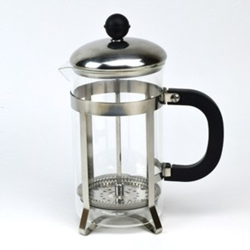Tea & Coffee French Press, Borosilicate Glass - 4 Cup