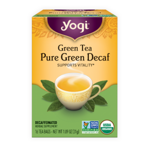 Yogi® Green Tea Pure Green Decaf