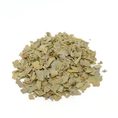 Boldo Leaf Cut and Sifted Wildcrafted in a small pile