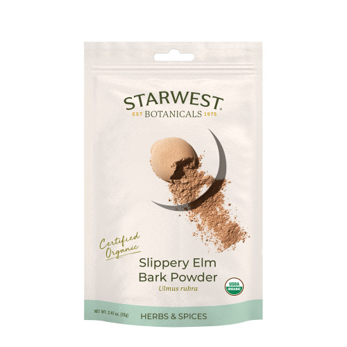 Slippery Elm Bark Powder Certified Organic (2.47 oz)