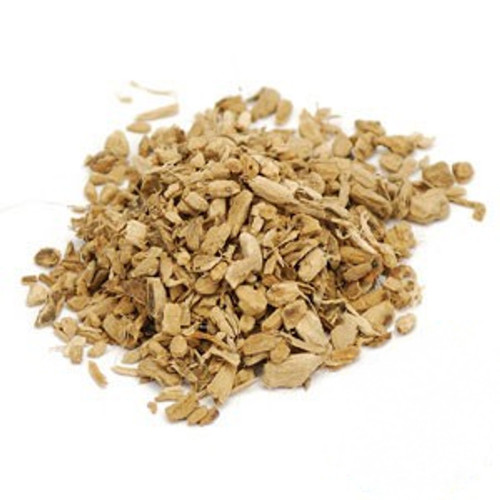 Calamus Root Cut and Sifted Wildcrafted in a small pile