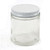 4 oz Clear Glass Créme Jar with Lid