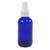 4 fl oz Blue Cobalt Glass Bottle with Fine Mist Sprayer Cap