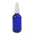 2 fl oz Blue Cobalt Glass Bottle with Fine Mist Sprayer Cap