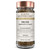 Poetic Apothecary Muse Organic Functional Seasoning by Starwest Botanicals. Organic seasoning blend with coriander, fennel, lavender, lemon balm, peppermint, pink pepper, juniper, lemon peel, and cloves in a glass spice jar.