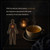 Steaming cup of chamomile tea with text explaining that chamomile has long been associated with quiet moments of rest and relaxation because of its delicate floral aroma.