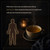Steaming cup of herbal tea with text explaining that elderberries have long been featured in traditional culinary and botanical preparations because of their rich color and distinctive flavor.