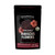 Starwest Botanicals Organic Hibiscus Flowers Cut and Sifted herbal supplement in a black resealable pouch with hibiscus flower imagery and USDA Organic seal.