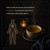 Steaming cup of organic mullein leaf tea with text explaining that mullein leaf has long been featured in traditional herbal preparations for its delicate texture and mild flavor.