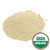 Butchers Broom Root Powder Organic in a small pile with the USDA organic logo