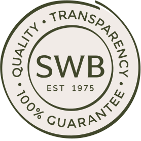 SWB • EST 1975 • Quality • Transparency • 100% Guarantee