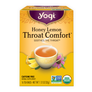 Image of Yogi Honey Lemon Throat Comfort Tea