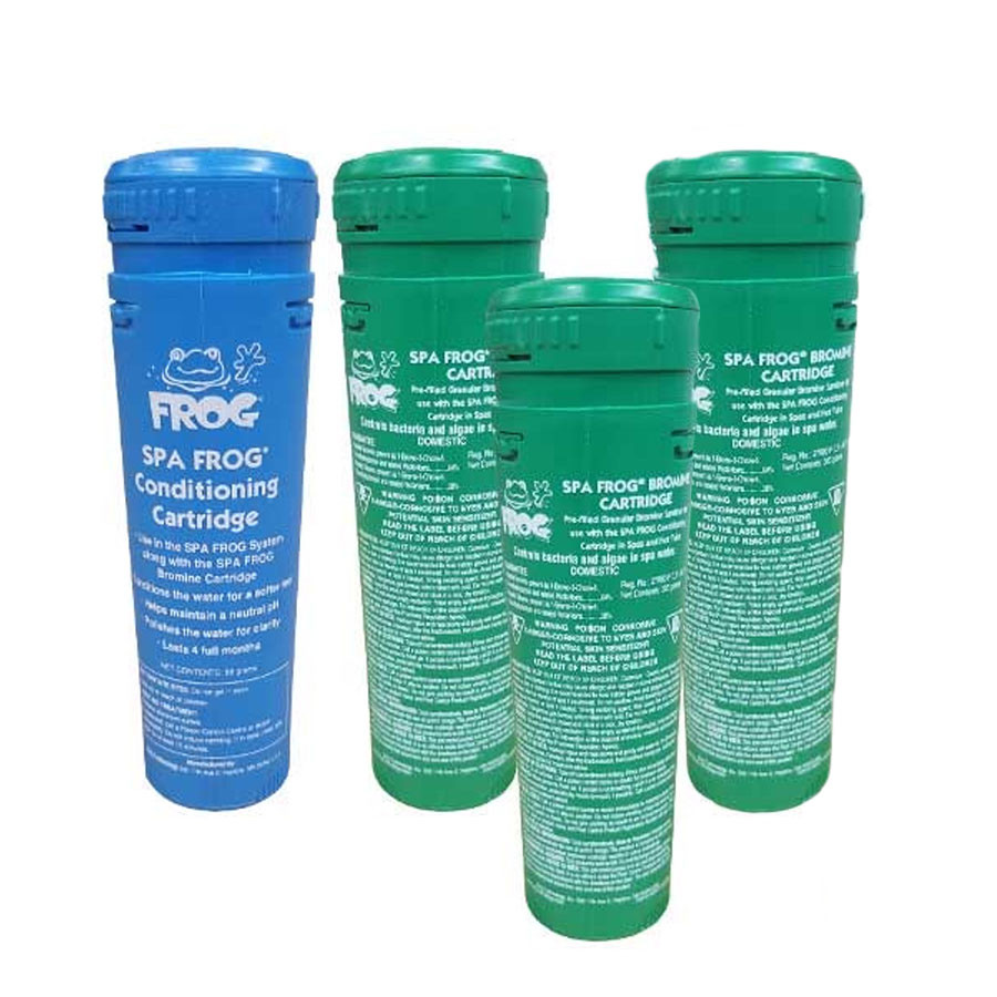 Spa Frog Hot Tub Bromine Kit With Mineral Cartridge