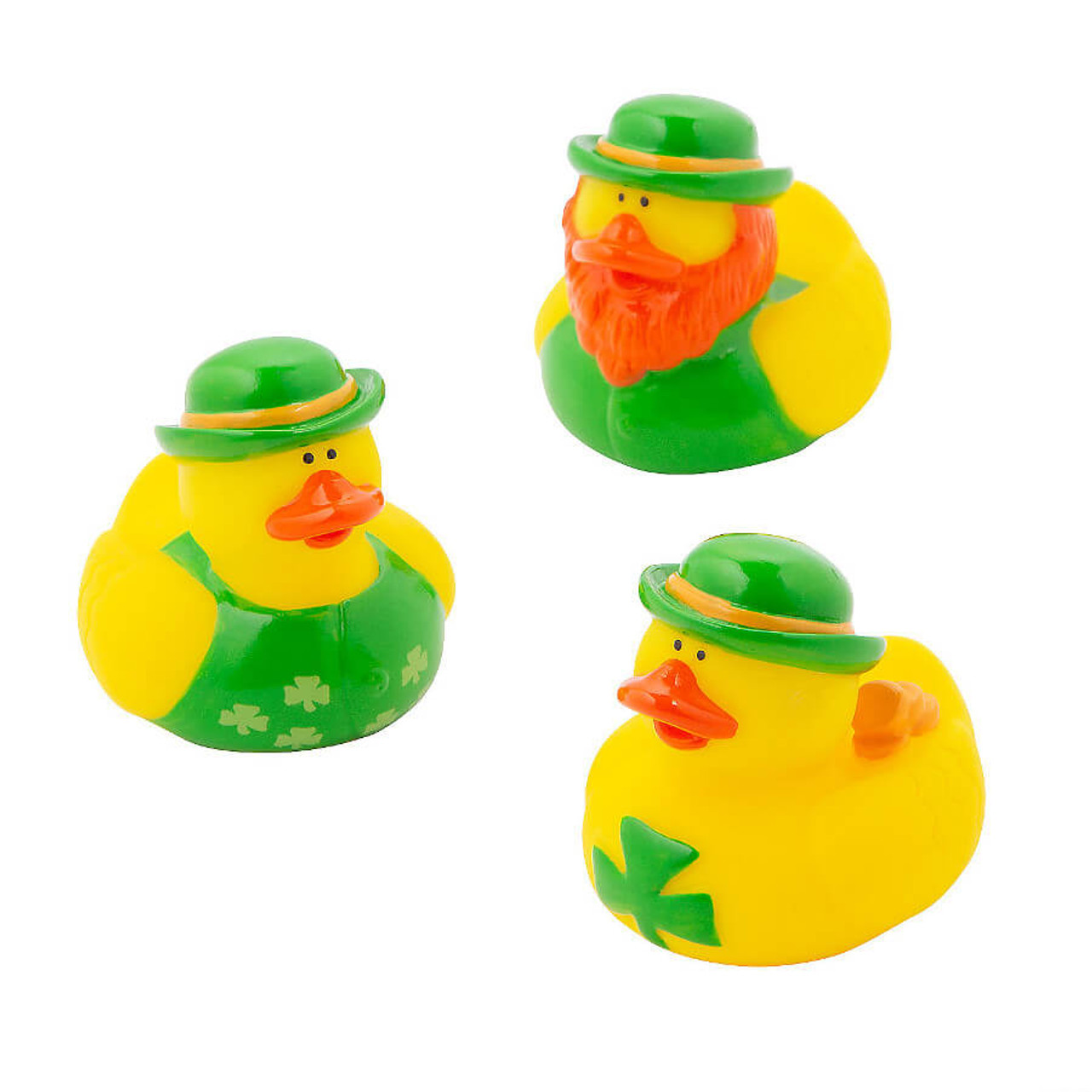 Rubber Ducky Molded Cups with Lids & Straws