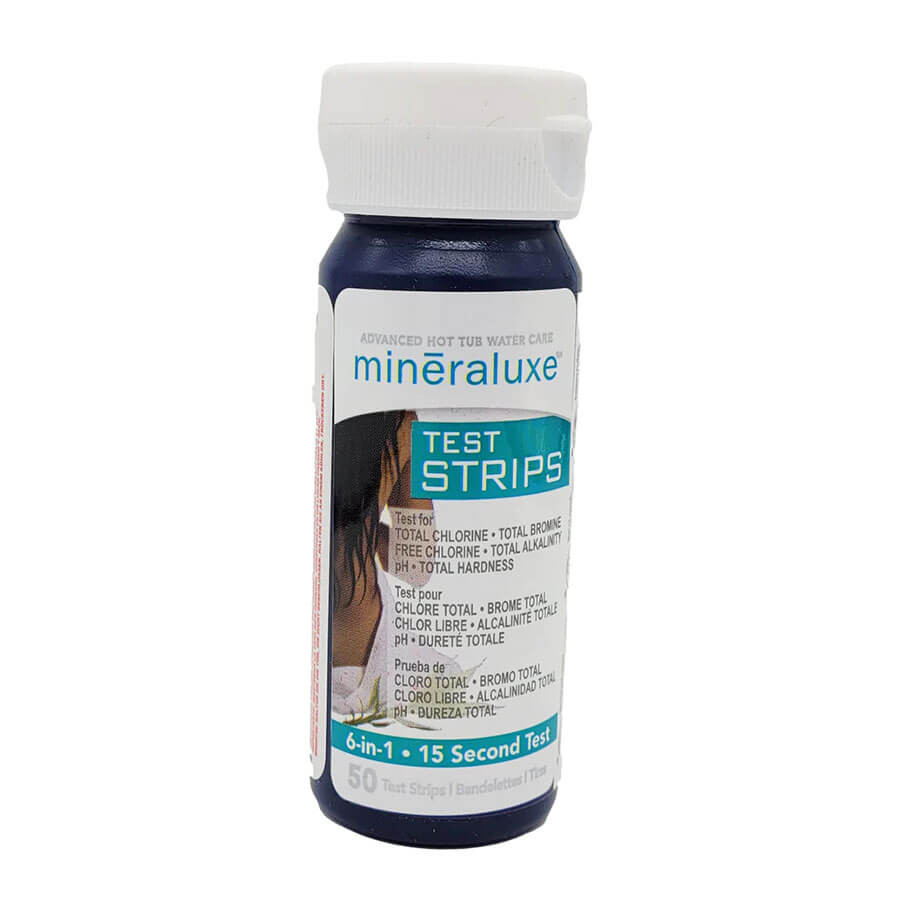 Mineraluxe 6 In 1 Hot Tub Water Test Strips