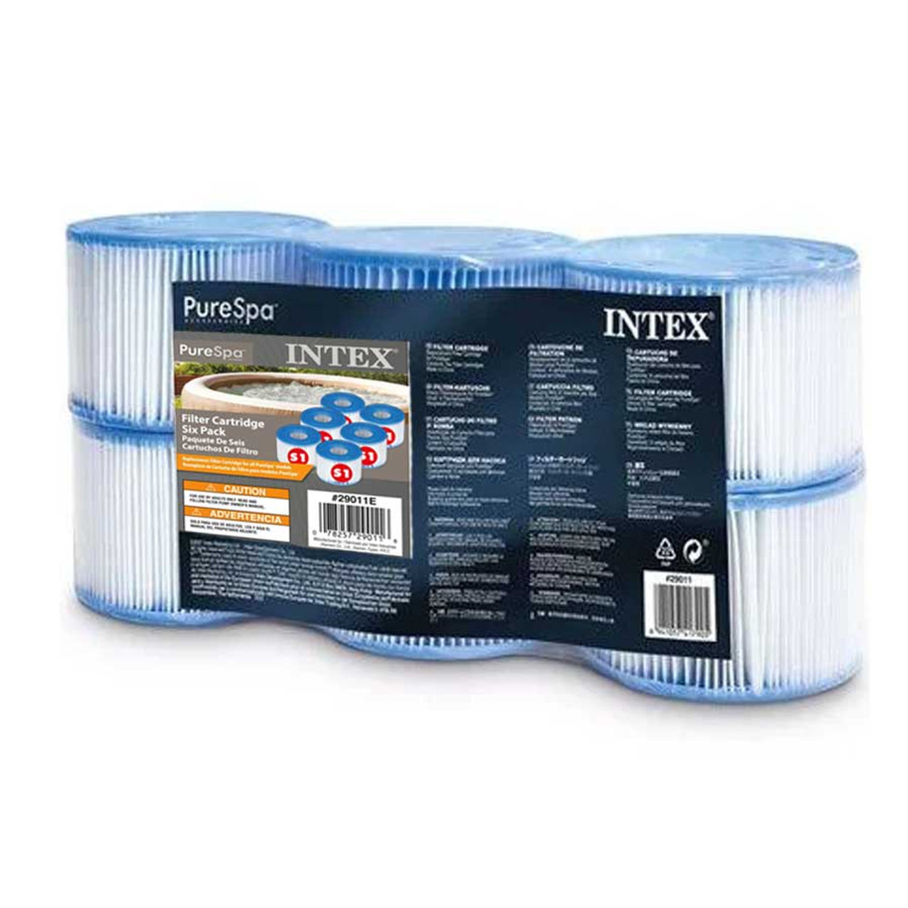 Six Pack Pure Spa Filter S1 By Intex