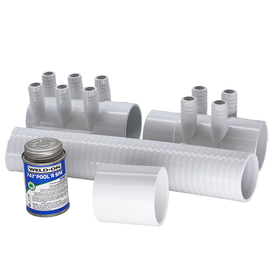 10 Port Hot Tub Manifold Repair Kit