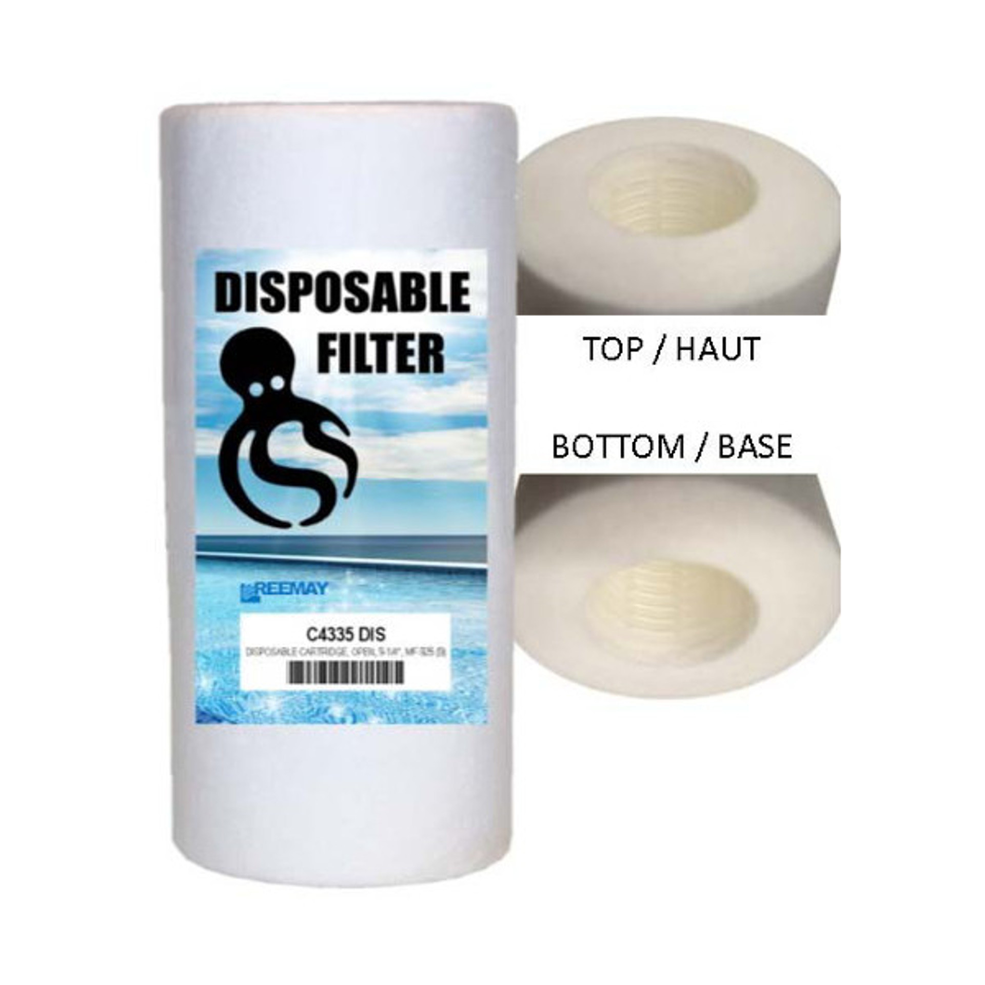 Disposable micro clean filter for spas in Canada C2335