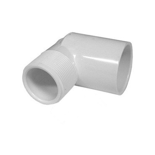 PVC Street Elbow - 2" Slip x 2" MPT Thread