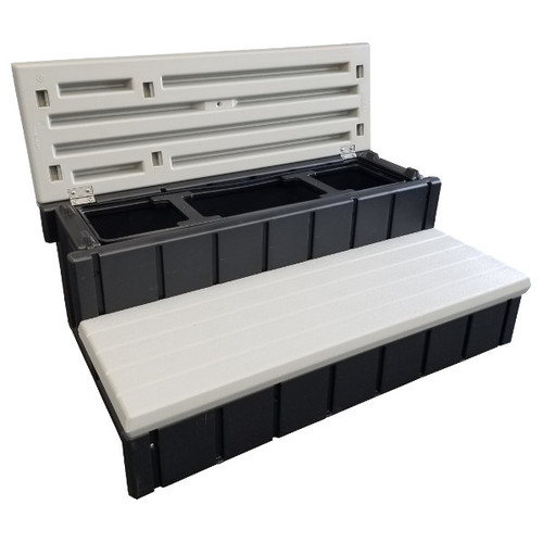 Hot Tub Storage Steps