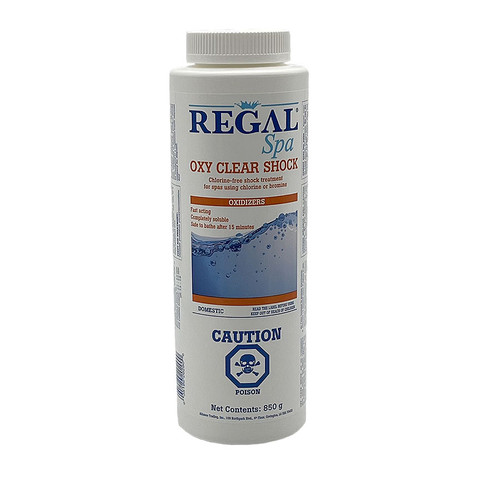 Oxy Clear Shock for hot tubs by Regal