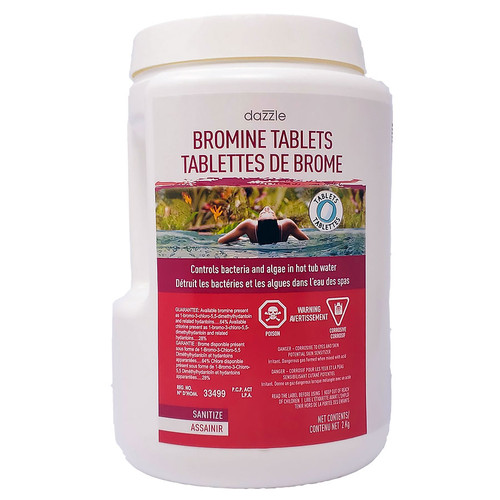 Dazzle 2kg Bromine Tablets