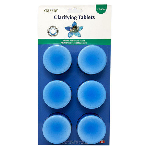 Dazzle Clarifying Tabs - 6 Pack