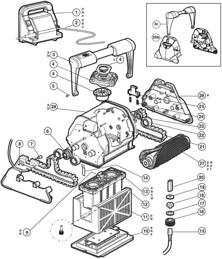 Hayward TigerShark Parts