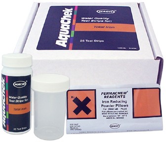 Aquachek Iron test strip