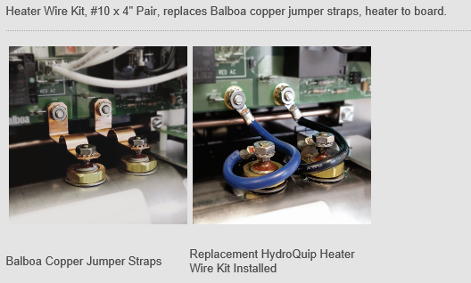 Replacement heater wires