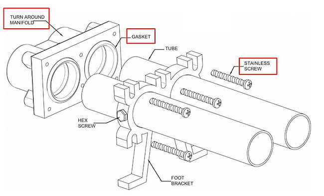 Watkins Heater End Cap Kit