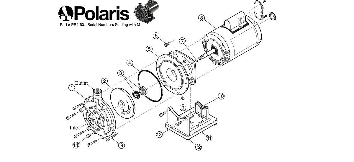 Polaris Booster Pool Pump Parts