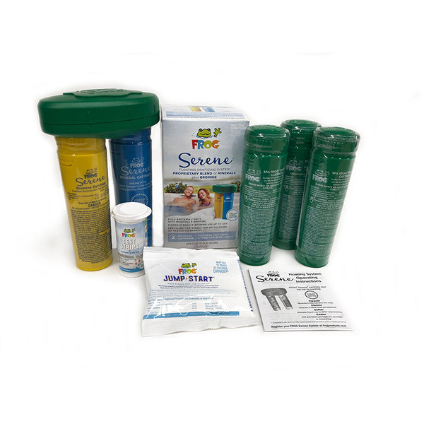 Spa Frog: FROG Serene Bromine Kit for Hot Tubs