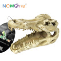 Croc skull ornament