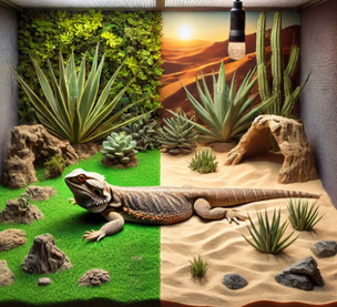 The Best Substrates for a Bearded Dragon Enclosure and How to Keep Them Clean