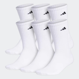 Adidas Cushioned Crew Socks (Large)
