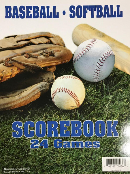 Glovers Baseball/Softball Scorebook