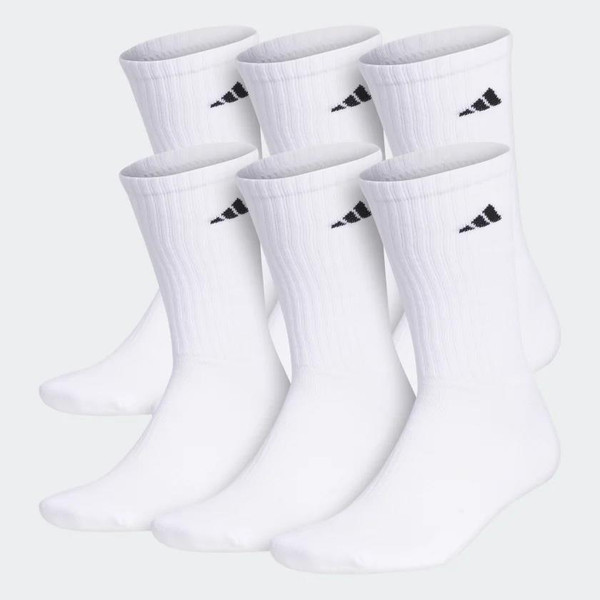 Adidas Cushioned Crew Socks (Large)