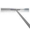 36" Aluminum Landscape and Asphalt Rake with Handle